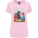 Deadly Games For Kids Grim Reaper Ouija Board Womens Wider Cut T-Shirt Light Pink