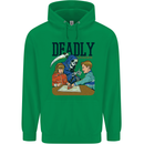 Deadly Games Ouija Board For Kids Grim Reaper Childrens Kids Hoodie Irish Green