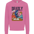 Deadly Games Ouija Board For Kids Grim Reaper Mens Sweatshirt Jumper Azalea