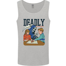 Deadly Games Ouija Board For Kids Grim Reaper Mens Vest Tank Top Sports Grey