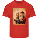 Dear Santa Claus I Can Explain Christmas Kids T-Shirt Childrens Red