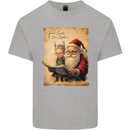 Dear Santa Claus I Can Explain Christmas Kids T-Shirt Childrens Sports Grey