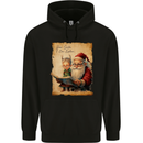 Dear Santa Claus I Can Explain Christmas Mens 80% Cotton Hoodie Black