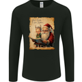 Dear Santa Claus I Can Explain Christmas Mens Long Sleeve T-Shirt Black