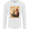 Dear Santa Claus I Can Explain Christmas Mens Long Sleeve T-Shirt White