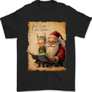 Dear Santa Claus I Can Explain Christmas Mens T-Shirt 100% Cotton Black
