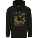 Death Day Halloween Grim Reaper Mens 80% Cotton Hoodie Black