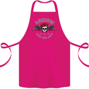 Death From Above Para 1 2 4 Parachute Regiment Cotton Apron 100% Organic Pink
