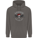 Death From Above Para 1 2 4 Parachute Regiment Mens 80% Cotton Hoodie Charcoal