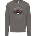 Death From Above Para 1 2 4 Parachute Regiment Mens Sweatshirt Jumper Charcoal