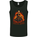 Death Race Biker Skull Motorbike Motorcycle Mens Vest Tank Top Black
