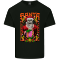 Death Santa Satan Skull Christmas Xmas Kids T-Shirt Childrens Black