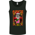 Death Santa Satan Skull Christmas Xmas Mens Vest Tank Top Black