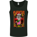 Death Santa Satan Skull Christmas Xmas Mens Vest Tank Top Black