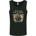Death Together Butterfly Skull Mushrooms Mens Vest Tank Top Black