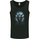 Death Tree Scary Skull and Moon Mens Vest Tank Top Black
