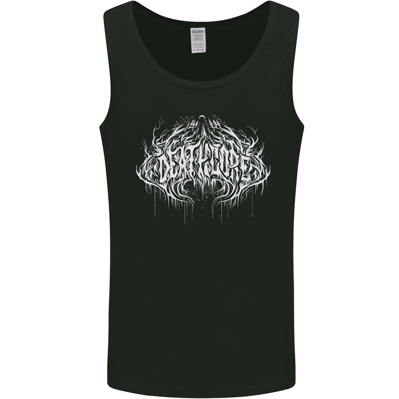 Deathcore Extreme Metal Music Mens Vest Tank Top Black