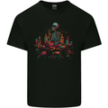 Debauchery Death Skull Alcohol Beer Weed Kids T-Shirt Childrens Black