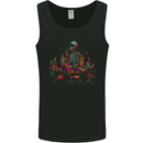Debauchery Death Skull Alcohol Beer Weed Mens Vest Tank Top Black