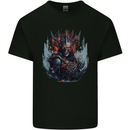 Demon Emperor Evil Skull Kids T-Shirt Childrens Black