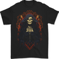 Demonic Witch Halloween Mens T-Shirt 100% Cotton BLACK