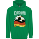 Deutschland Football German Germany Soccer Childrens Kids Hoodie Irish Green