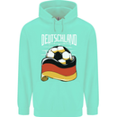 Deutschland Football German Germany Soccer Childrens Kids Hoodie Peppermint