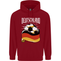 Deutschland Football German Germany Soccer Childrens Kids Hoodie Red