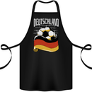 Deutschland Football German Germany Soccer Cotton Apron 100% Organic Black