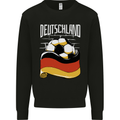 Deutschland Football German Germany Soccer Kids Sweatshirt Jumper Black