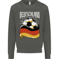 Deutschland Football German Germany Soccer Kids Sweatshirt Jumper Storm Grey