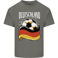 Deutschland Football German Germany Soccer Kids T-Shirt Childrens Charcoal