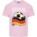 Deutschland Football German Germany Soccer Kids T-Shirt Childrens Light Pink