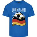 Deutschland Football German Germany Soccer Kids T-Shirt Childrens Royal Blue