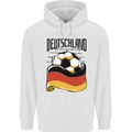 Deutschland Football Germany German Soccer Childrens Kids Hoodie White