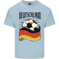 Deutschland Football Germany German Soccer Kids T-Shirt Childrens Light Blue