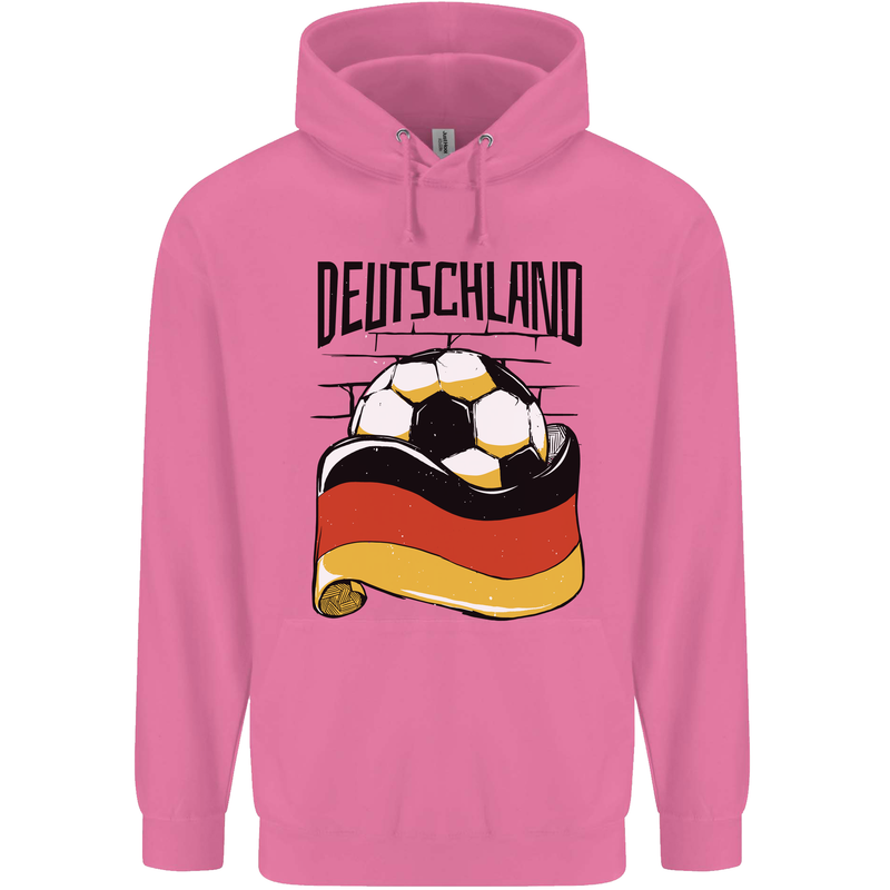 Deutschland Football Germany German Soccer Mens 80% Cotton Hoodie Azelea