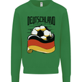 Deutschland Football Germany German Soccer Mens Sweatshirt Jumper Irish Green