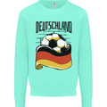 Deutschland Football Germany German Soccer Mens Sweatshirt Jumper Peppermint