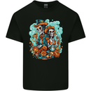 Dia de Los Muertos Day of the Dead Sugar Skull Kids T-Shirt Childrens Black