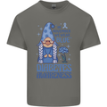 Diabetes Awareness We Wear Blue Gnome Mens Cotton T-Shirt Tee Top Charcoal