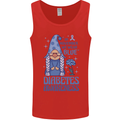 Diabetes Awareness We Wear Blue Gnome Mens Vest Tank Top Red