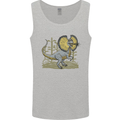 Dilophosaurus Dinosaur Mens Vest Tank Top Sports Grey