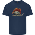Dimetrodon Dinosaur Kids T-Shirt Childrens Navy Blue