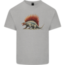 Dimetrodon Dinosaur Kids T-Shirt Childrens Sports Grey
