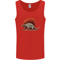 Dimetrodon Dinosaur Mens Vest Tank Top Red