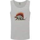 Dimetrodon Dinosaur Mens Vest Tank Top Sports Grey