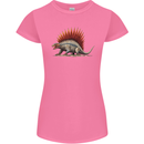 Dimetrodon Dinosaur Womens Petite Cut T-Shirt Azalea
