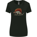 Dimetrodon Dinosaur Womens Wider Cut T-Shirt Black