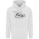 Dinghy Rapids White Water Rafting Whitewater Childrens Kids Hoodie White